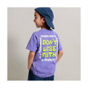 ブランシェス branshes 【DRC/綿100%】アソートグラフィック半袖Tシャツ(WEB限定カラーあり) (45:バックロゴ1-パープル)