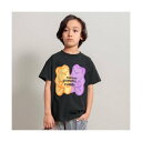 ブランシェス branshes 【DRC/綿100%】アソートグラフィック半袖Tシャツ(WEB限定カラーあり) (85:グミ-ブラック)