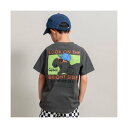 ブランシェス branshes 【DRC/綿100%】アソートグラフィック半袖Tシャツ(WEB限定カラーあり) (78:恐竜-チャコールグレー)