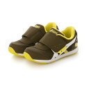 アシックス ASICS ジュニア スニーカー IDAHO BABY KT-ES D 2 1144A392 (オリーブブラウン×ホワイト)(4)