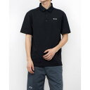 オークリー OAKLEY メンズ 半袖機能ポロシャツ BORDERLESS S/S POLO FOA407832 (BLACKOUT)