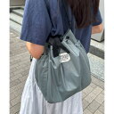 フレドリックパッカーズ FREDRIK PACKERS ≪別注≫PADDING SATIN BLOOM SHOULDER (グレー)