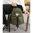 フレドリックパッカーズ FREDRIK PACKERS ≪別注≫420D TWINS BACK PACK A4サイズ収納可能 マザーズバッグ リュック (カーキ)(4)