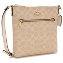 コーチ COACH アウトレット ショルダーバッグ ミニ ローアン ファイル バッグ ベージュ ホワイト レディース COACH CW325 IMXDM (Be...