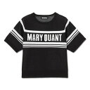 マリークワント MARY QUANT ロゴライン ニット (ブラック)(4)