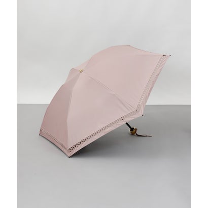 ビューランス Beaurance トーションレース晴雨兼用パラソル（折りたたみ傘） （ピンク）