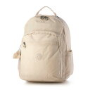 キプリング Kipling SEOUL B4サイズ ノートPC対応バックパック (Hideaway Beige)