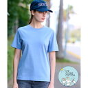 ドレステリア DRESSTERIOR アイスクリアコットンTシャツ (ブルー(091))