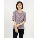 コケットコレクション COKETT COLLECTION プリントカットソー (グレー)