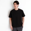 ザ ショップ ティーケー(メンズ) THE SHOP TK(Men) リンクスジャカード半袖Tシャツ (ブラック(019))