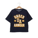 アンダーアーマー UNDER ARMOUR ジュニア 半袖機能Tシャツ UAテック カレッジ ショートスリーブ Tシャツ 6001337 (Midnight Navy / / White)