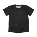 ティゴラ TIGORA ジュニア 半袖機能Tシャツ iCOOL 遮熱UV プリントTシャツ TR-9A4015TS (ブラック)
