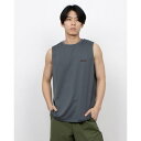 ティゴラバイビームスデザイン TIGORA by BEAMS DESIGN メンズ ノースリーブ機能シャツ ドライメッシュノースリーブTシャツ TRBM-9P1035TS (グレー)(4)