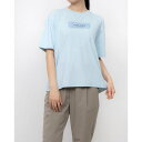 ルコックスポルティフ le coq sportif レディース 半袖機能Tシャツ 接触冷感ボックスTシャツ LT5SHT03L (ブルー)
