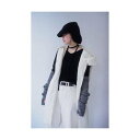 オール oll oll シアーニット sheer wool long sleeve with tie 450-05009 (88/ブラック)