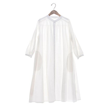 コケットコレクション COKETT COLLECTION レーヨン麻ワンピース (オフ)