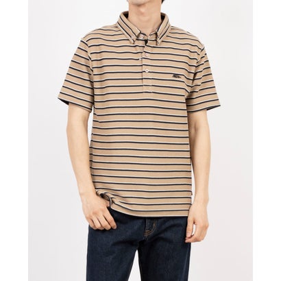 クリフ メイヤー KRIFF MAYER 冷感 リンクス カノコ ポロシャツ (BEIGE/NAVY)
