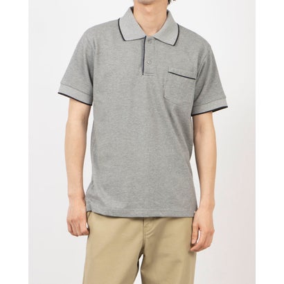 クリフ メイヤー KRIFF MAYER パイピング ポロシャツ (GRAY)