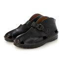 ジェイエス ハートレーベル JS Heartlavel 軽量レザーストラップシューズ (BLACK)