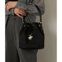 ビバリーヒルズポロクラブ BEVERLY HILLS POLO CLUB ナイロン巾着型バッグ (ブラック)(4)