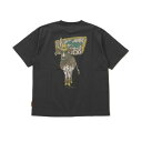 クリフ メイヤー KRIFF MAYER アニマル プリント 半袖 Tシャツ 牛 (CHARCOAL)