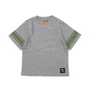 クリフ メイヤー KRIFF MAYER クリーネス 袖ライン 半袖 Tシャツ (GRAY)
