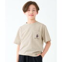 クリフ メイヤー KRIFF MAYER ナノ カノコ ポケット 半袖 Tシャツ モンスター (GREIGE)