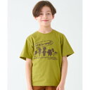 クリフ メイヤー KRIFF MAYER 楽LUCK-T 半袖 Tシャツ 勇者キャンプ (L/GREEN)