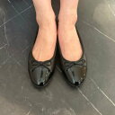 ジェフリーキャンベル Jeffrey Campbell リボンバレエシューズ (ブラック)(4)
