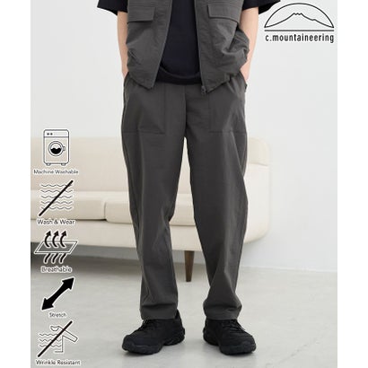 【C.Mt】AIRCOメッシュストレッチテーパードパンツ　通気性/防しわ機能付き