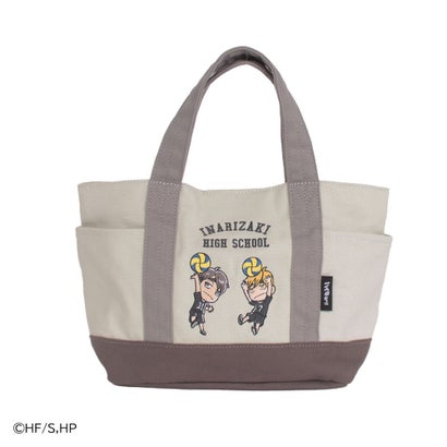 ミストフォルツァ Misto forza ミストフォルツァ Misto forza ハイキュー!! ミニキャラクター刺繍トートバッグ （グレー）