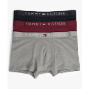 トミー ヒルフィガー TOMMY HILFIGER トランクス3枚パック【返品不可商品】 (グレー)
