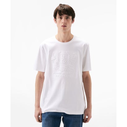 ȥߡ ҥե TOMMY HILFIGER EMBOSS ICON GRAPHIC TEE ʥۥ磻ȡ