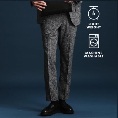 ザ ショップ ティーケー(メンズ) THE SHOP TK(Men) AVANT AIR メッシュスラックス セットアップ可 （グレー(212)）