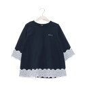 プティマイン petit main 【リンク】レースAラインTシャツ (コン)(4)