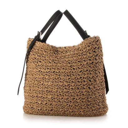 カシュカシュ cache cache ベルトハンドル柄編トート （CM）のサムネイル