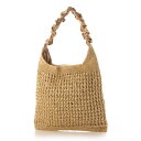 カシュカシュ cache cache メタリックコードフリルハンドルトート (GD)