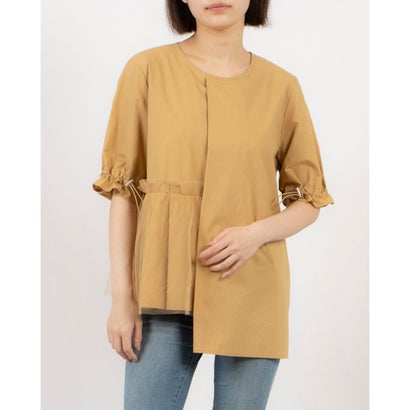 センソユニコ Sensounico Dw2R コットンアジャストブラウス （ブラウン）