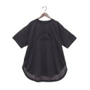 コンバース CONVERSE ポンチ素材 フットボール チュニック (チャコールグレー)(4)