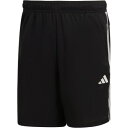 アディダス adidas アディダス adidas トレイン エッセンシャルズ ピケ スリーストライプス トレーニングショーツ M9371 (IB8111 ブラ...