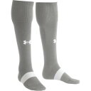 アンダーアーマー UNDER ARMOUR アンダーアーマー UNDER ARMOUR サッカー UA チーム サッカー ソックス UA TEAM SOCCER SOCKS メンズ ストッキング 靴下 サ (102 TEAMGRAY/WHITE)(4)