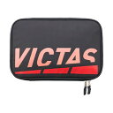 ヴィクタス VICTAS ヴィクタス VICTAS 卓球 プレイ ロゴ ラケット ケース PLAY LOGO RACKET CASE ラケットバッグ ポーチ スクエア型 672101 (9100 シグナルレッド)