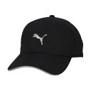 プーマ PUMA プーマ PUMA UNISEX ランニング III BB キャップ メンズ レディース 帽子 マラソン ジョギング 吸水速乾 ロゴ ベースボールキャップ (01 PUMABLACK)