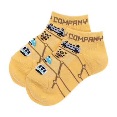 クレードスコープ kladskap 電車スニーカーインソックス （カラシ）