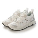 bussolaブソラ本革コンビスニーカー(ホワイト) (White)