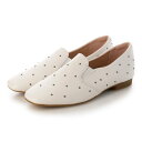 FIORINO フィオリノ山羊革ツインゴアスリッポン(ホワイト) (White)