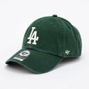 フォーティーセブン 47 キャップ 帽子 RGW12GWS ドジャース LA ベースボールキャップ クリーンナップ 柔らか コットン BRAND DODGERS CLEAN UP (ダークグリーン)