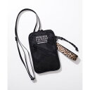 フレドリックパッカーズ FREDRIK PACKERS LEOPARD HANDLE HANG SHOULDER スマホショルダー (ブラック)