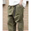 グラミチ GRAMICCI LOOSE TAPERED PANT G103ーOGT テーパードパンツ コットンツイル コットンパンツ カジュアル (オリーブ)