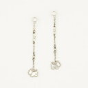 アガタ パリ AGATHA PARIS スコッティピアス、MOPスコッティ&CZ、マザーオブパール/シルバー (マザーオブパール/シルバー)